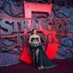 Millie Bobby Brown na premiéře Stranger Things 5